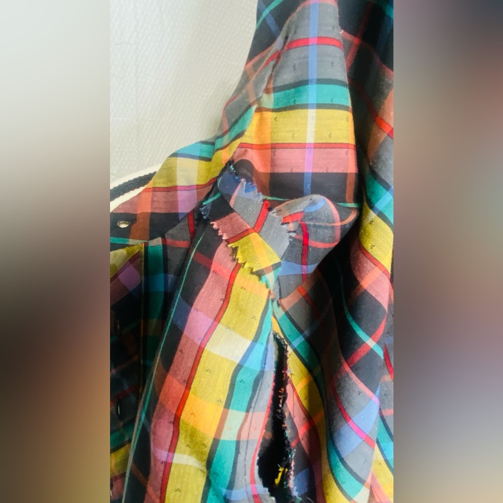 VINTAGE HANDMADE BLOUSE - Picture 5 of 6